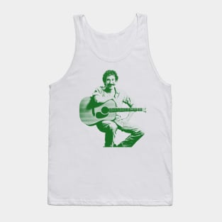 jim croce - green solid style Tank Top